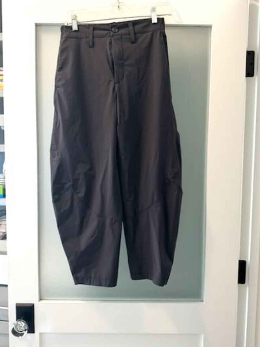 Ruti VIRAL Petite Wide-ish Pants Leg Cropped Women Grey Size 2P